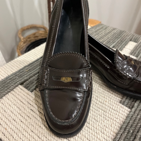 Bottega Veneta Leather Loafers Italy Brown Box Calf Dress Penny Prep Man Tailor - Picture 2 of 7
